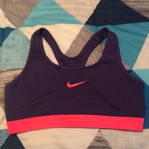 Nike sports bra. New.